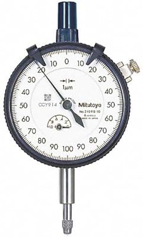 Mitutoyo 2109A-10 Dial Indicator DG 0.001 Grad, 0-1mm Range