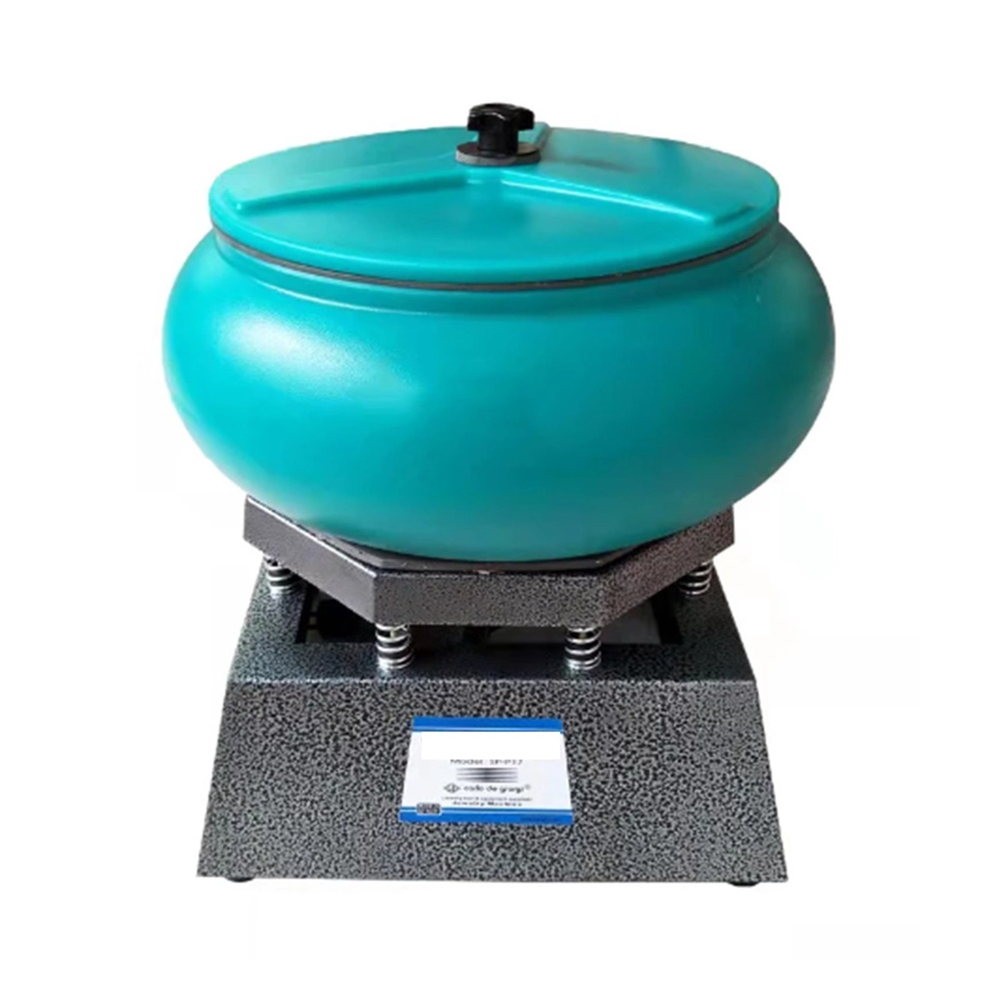 17Inch 350W Electric Vibrating Tumbler Vibratory Rock Tumbler Bowl Tumbling Polishing Machine--------,Portable