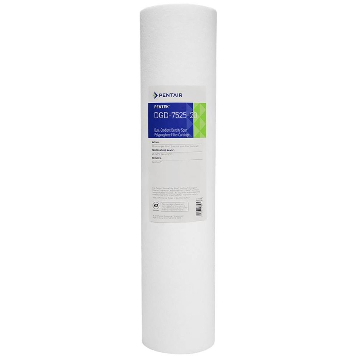 Package Of 12 Pentek DGD-7525-20 Sediment Water Filters 20