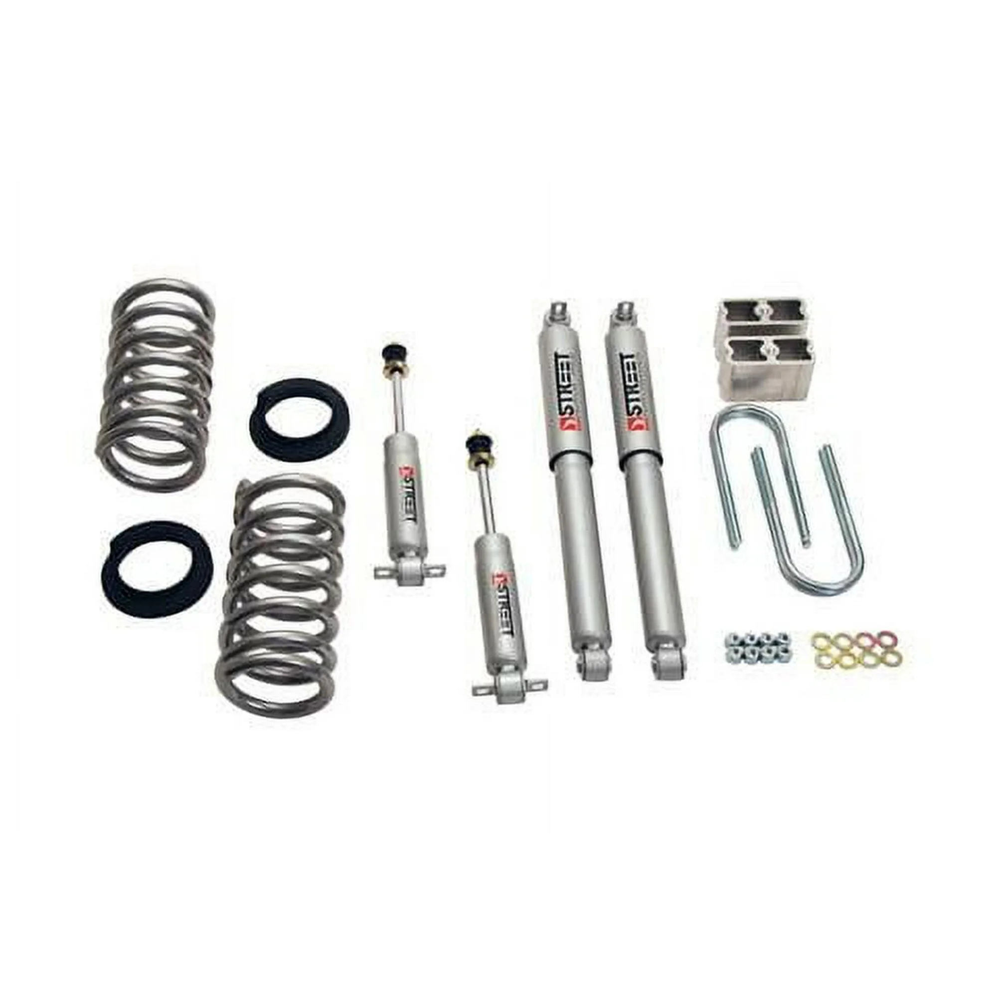 Belltech 614Sp Lowering Kit With Street Performance Shocks Fits select: 1982-2003 CHEVROLET S TRUCK S10, 1995-2004 CHEVROLET BLAZER