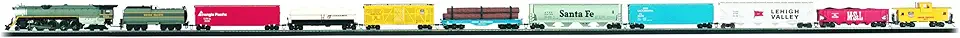 Bachmann Trains - Overland Limited Ready To Run Electric Train Set - HO Scale