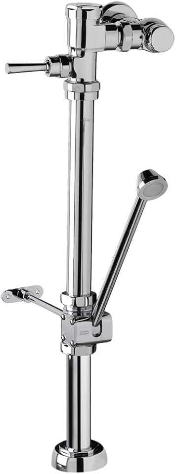 American Standard 6047860.002 Manual Piston Flush Valve Fittings, Chrome