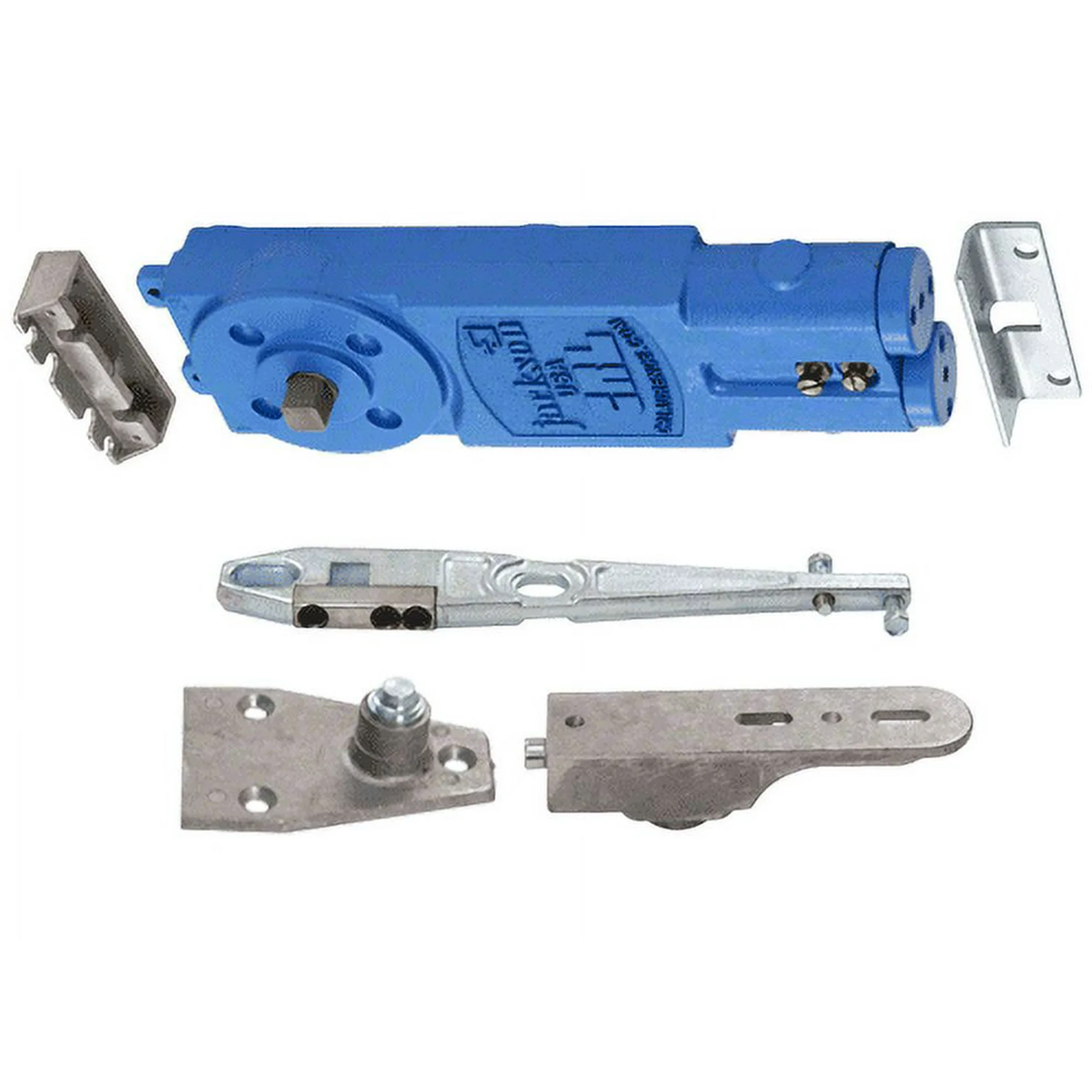 Jackson 21101S20 Adjustable Spring Power 90 Hold Open Overhead Concealed Closer with 