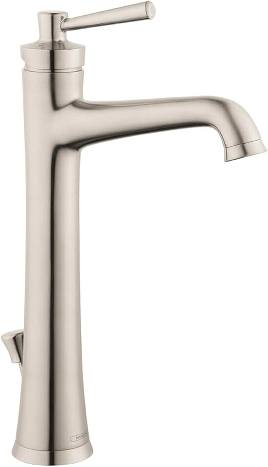 Rebris E Bidet Faucets: Brushed Nickel, Art. No. 72211821