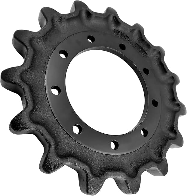 V051121110 V0511-21110 Drive Sprocket - New Track Loader Sprocket 9 Bolt Holes 15 Teeth Replacement for Kubota SVL 65-2, SVL 65-2C, SVL 75, SVL 75-2, SVL 75C, SVL 75-2C