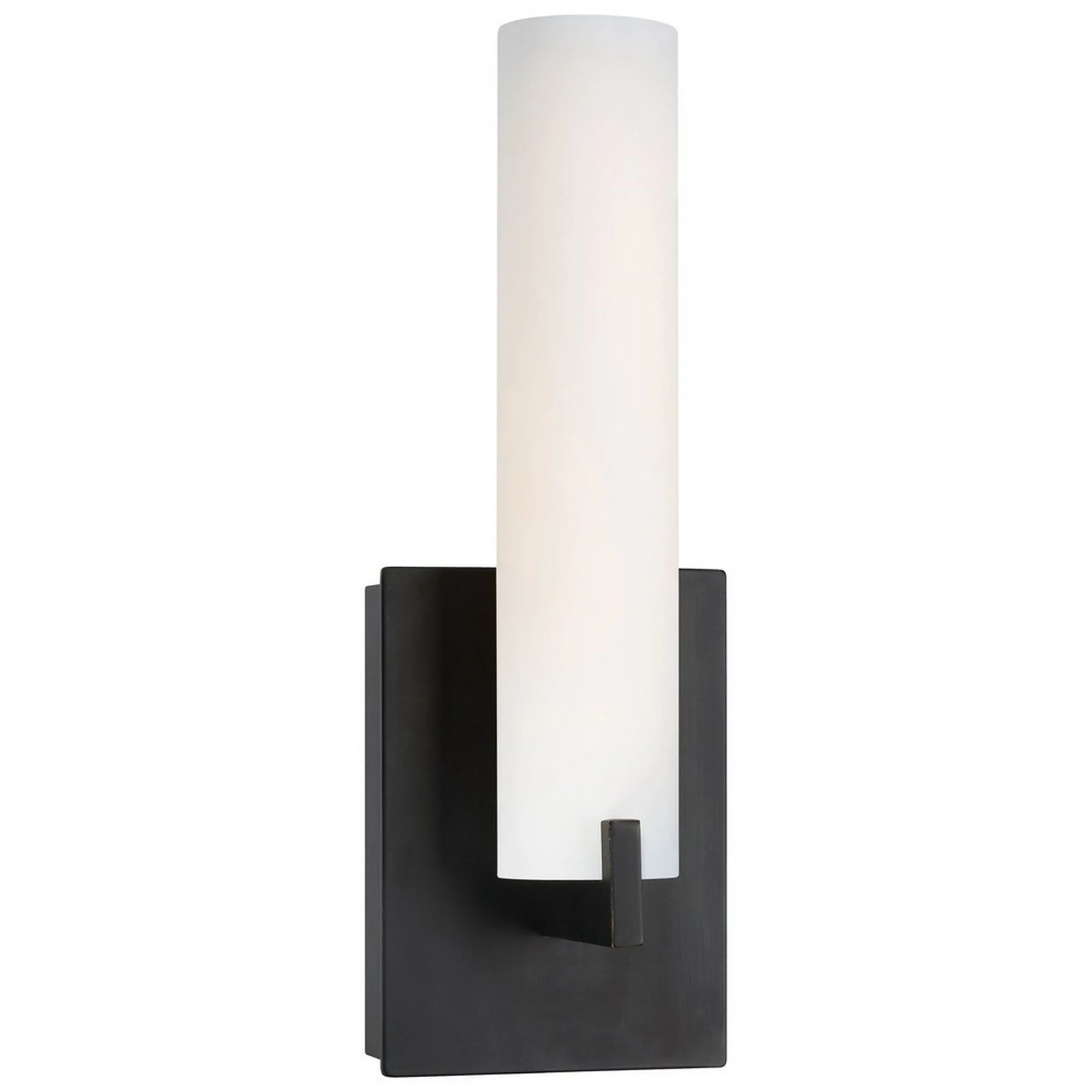 P5040-37B-L-George Kovacs Lighting-Tube - 13.25 Inch 10W 1 LED Wall Sconce