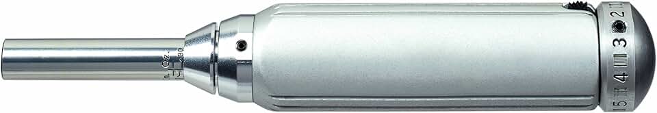 SK Hand Tool SKT0045 Single Digit Adjustable Torque Screwdriver, 20-100-Inch Ounce