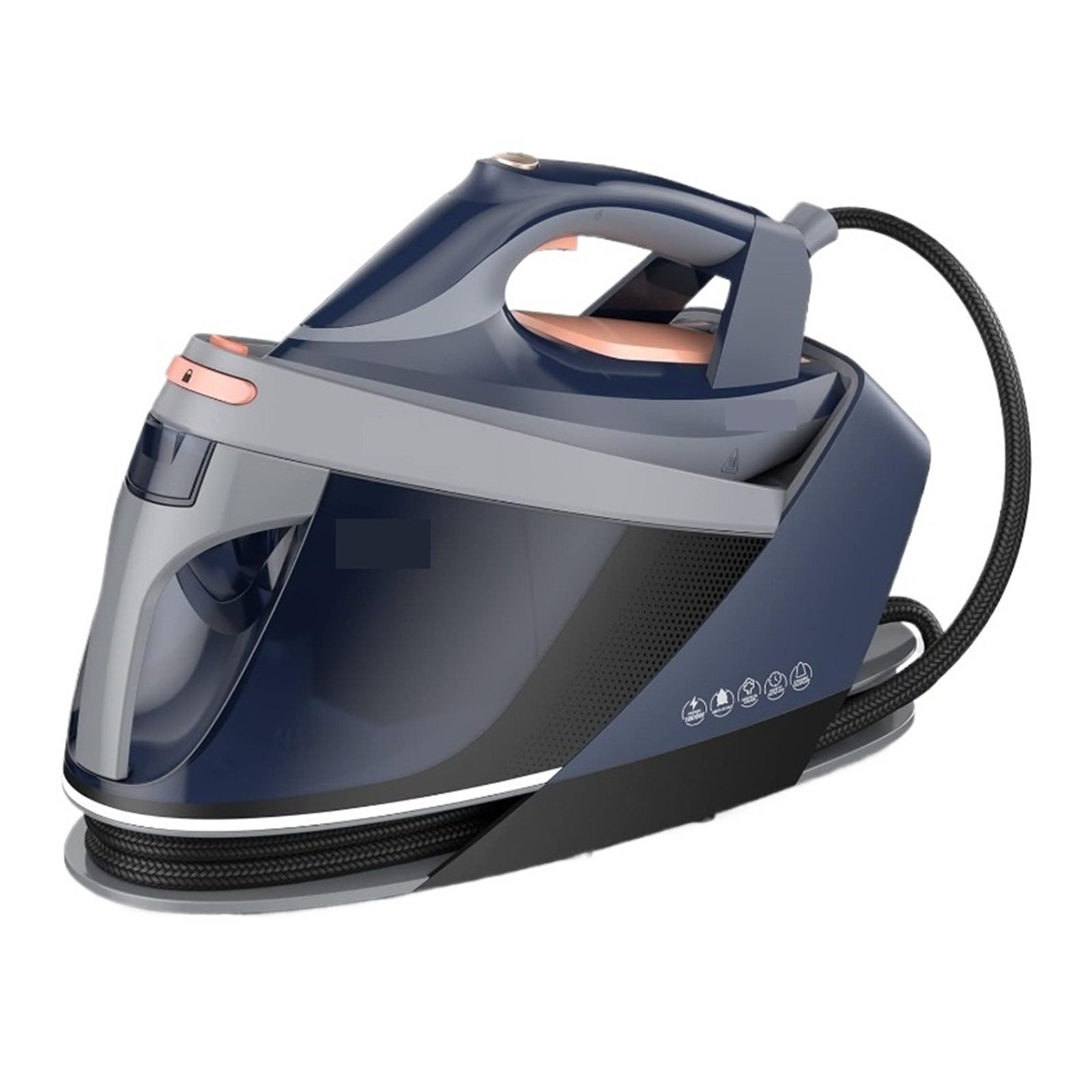 Iron accessories Fast Heating Ceramic Coated Bottom Plate Steam Iron 1700W With Precise Thermostat Dial Automatic Cleaning Automatic Shutdown,--------iron
