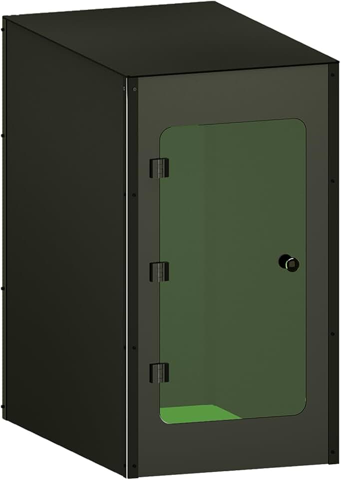 Commarker Laser Engraver Enclosure,Safety Enclosure Protective Cover 1064nm Laser 6.1mm Thickness Acrylic, Smoke Insulation,Noise Reduction,Eye Protection