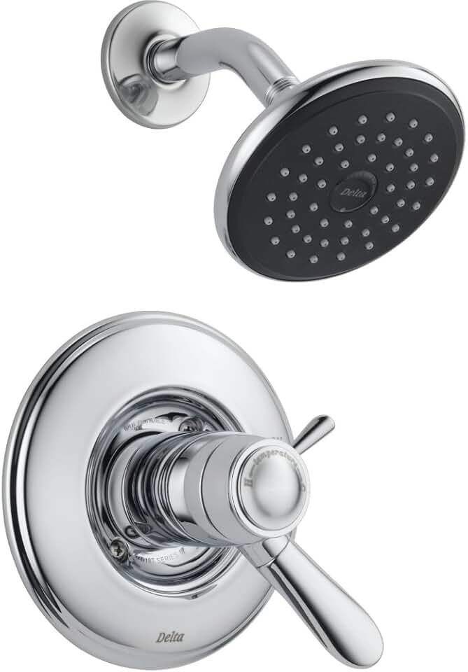 Delta Faucet T17T238 Lahara Tempassure 17T Series Shower Trim, Chrome, 10.60 x 14.50 x 14.00 inches