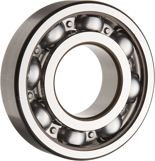 6311 JEM Medium Series Deep Groove Ball Bearing, Deep Groove Design, ABEC 1 Precision, Open, Steel Cage, C3 Clearance, 55mm Bore, 120mm OD, 29mm Width, 10100lbf Static Load Capacity, 16100lbf Dynamic Load Capacity