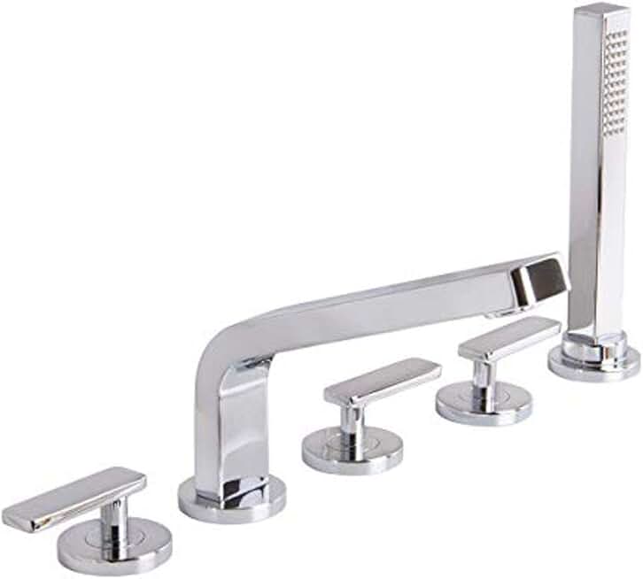 Speakman Polished Chrome SB-2731 Vector 5-Hole Deck Mount Tub Faucet