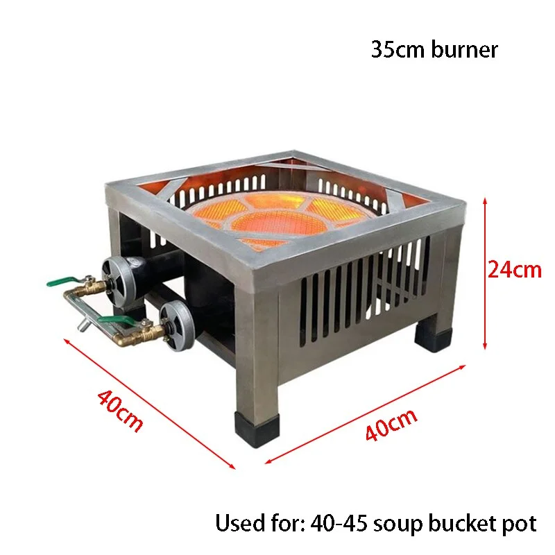 Outdoor Portable gas stove Commercial fierce fire hotel kitchen medium pressure furnace stove fast cooking high flame