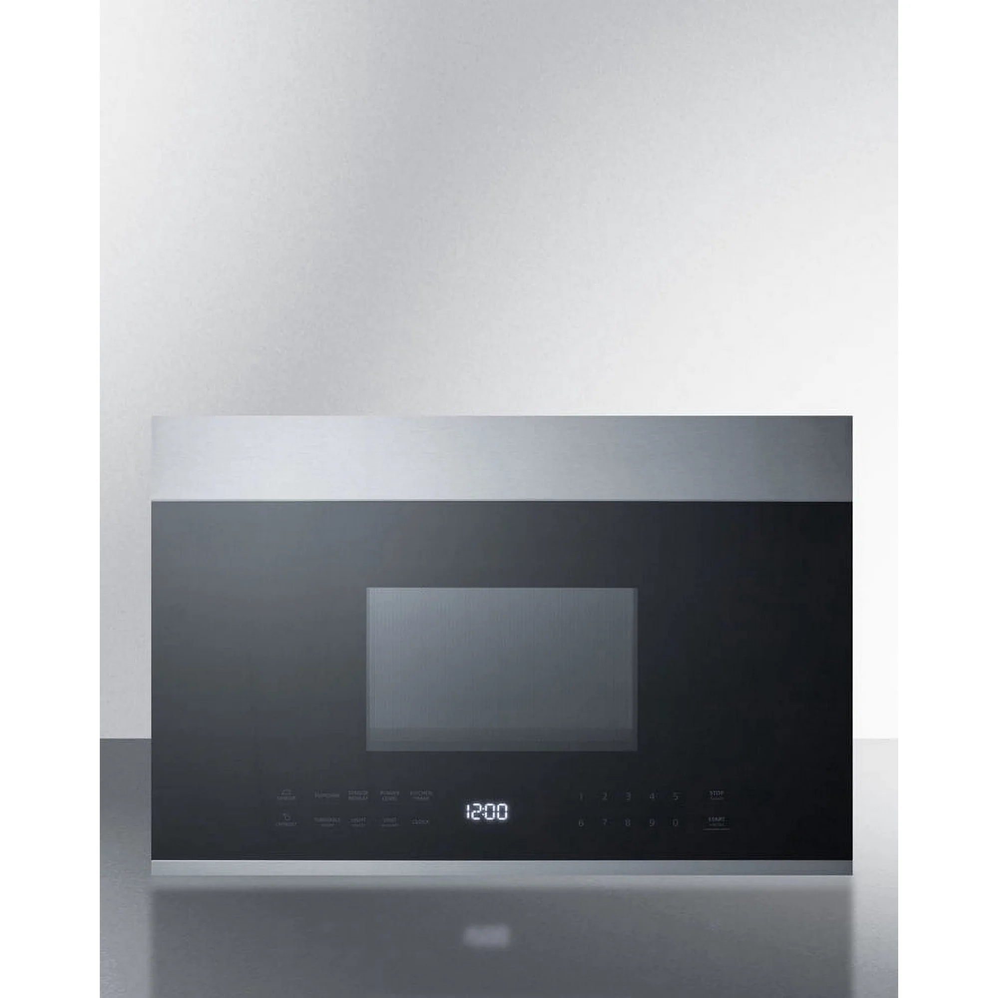 Over-the-Range Microwave, Stainless Steel-Black