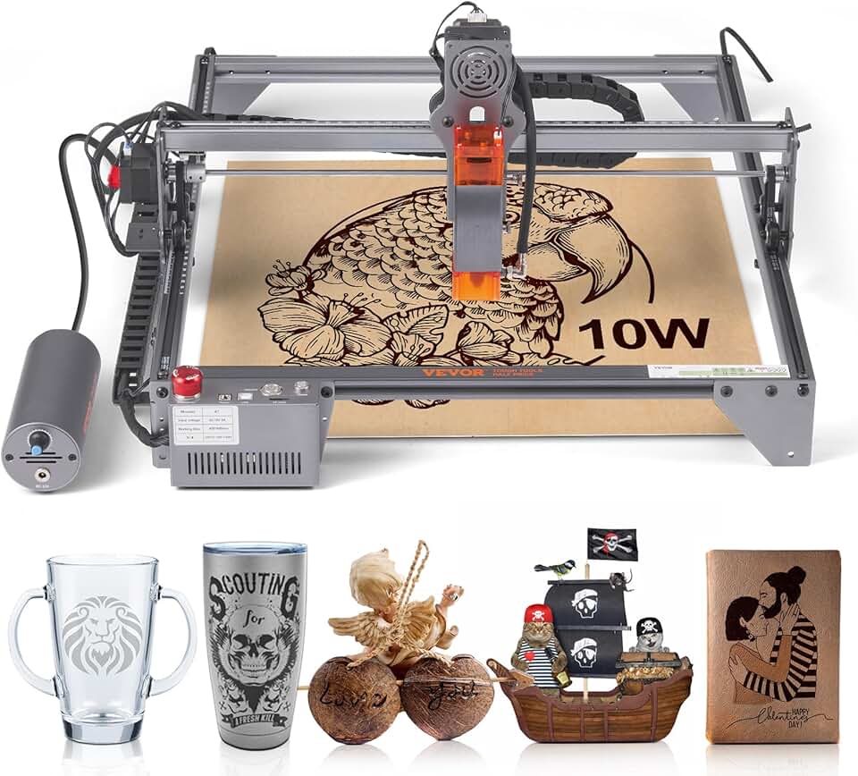 VEVOR, 10W Output Engraving Machine, 15.7