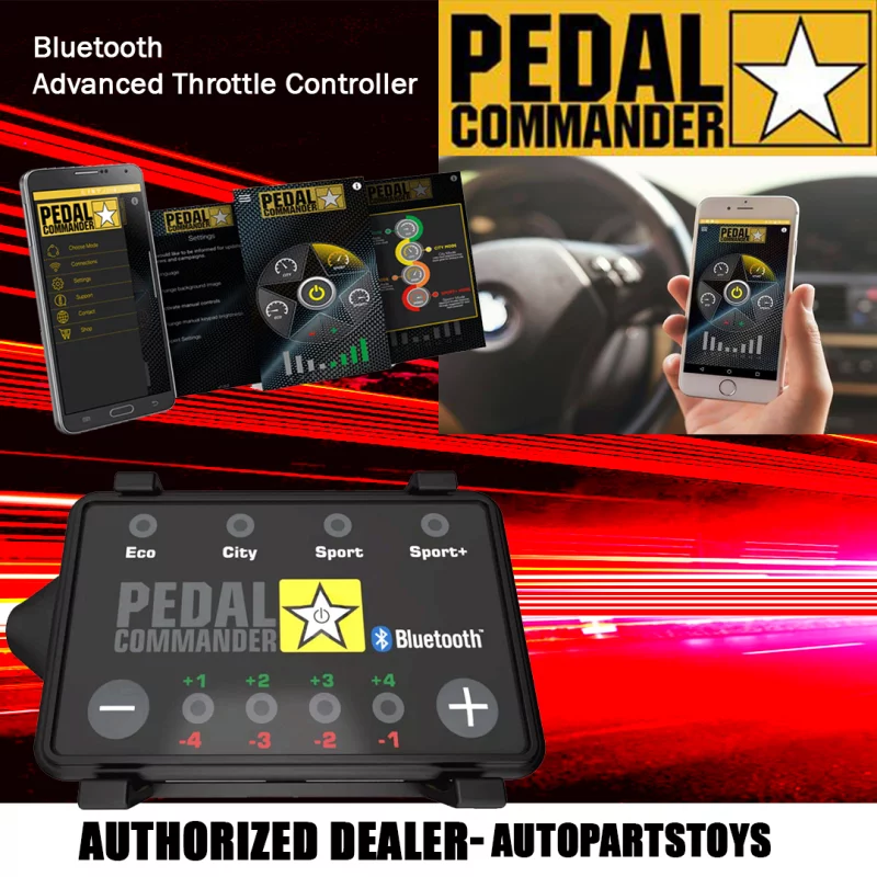 Pedal Commander Fits Audi Fits Lamborghini Fits Porsche Fits Skoda Fits VW Throttle Controller PC09-BT