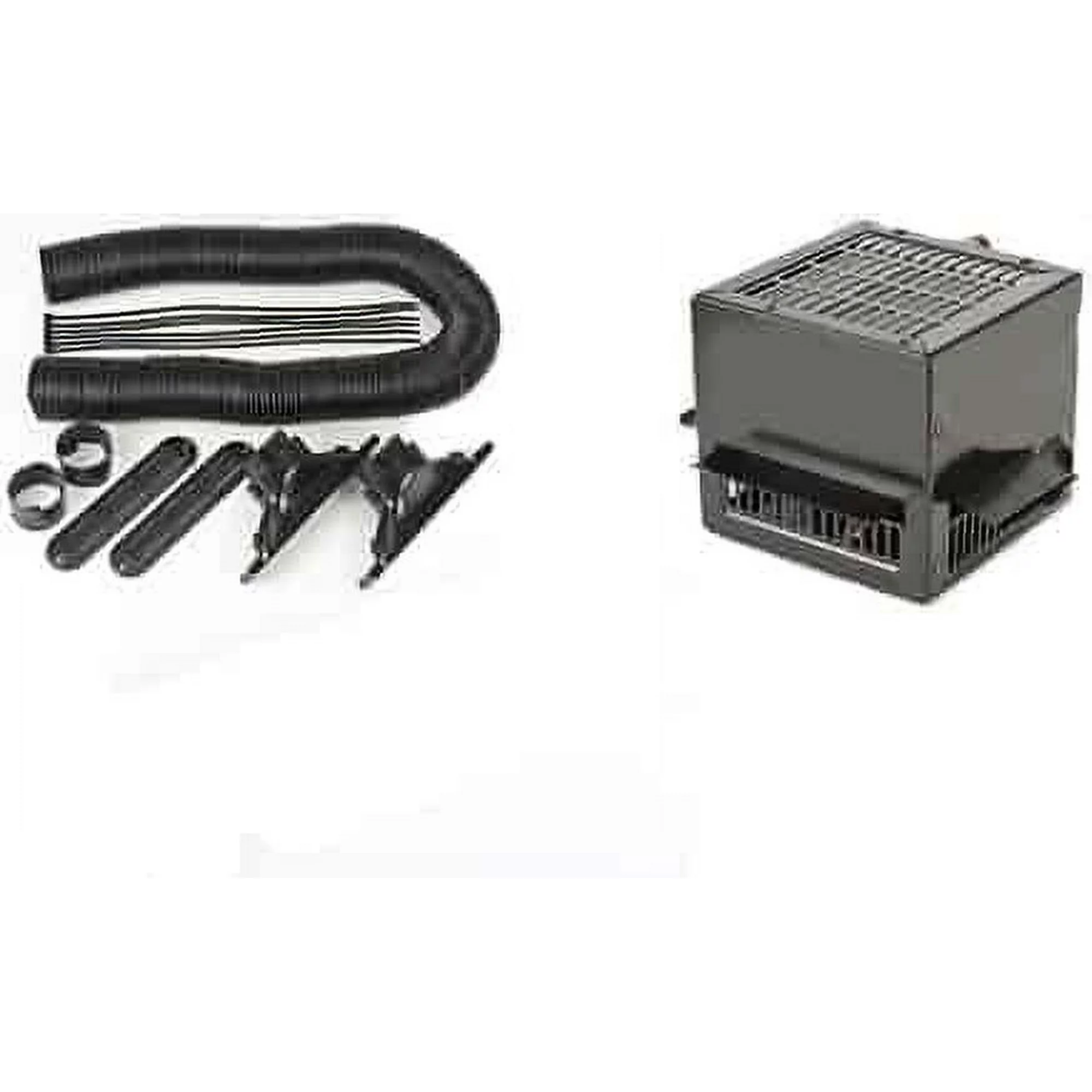 JEGS 70603K Auxiliary Heater and Duct Kit 12 000 btu Includes: Heater Assembly D