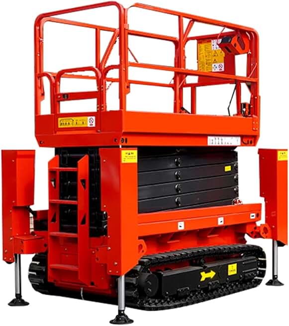Mobile Trailer Type Electric Scissor Lift Aerial Work Lift self-propelled Scissor Lift Hydraulic Scissor Lift Platform