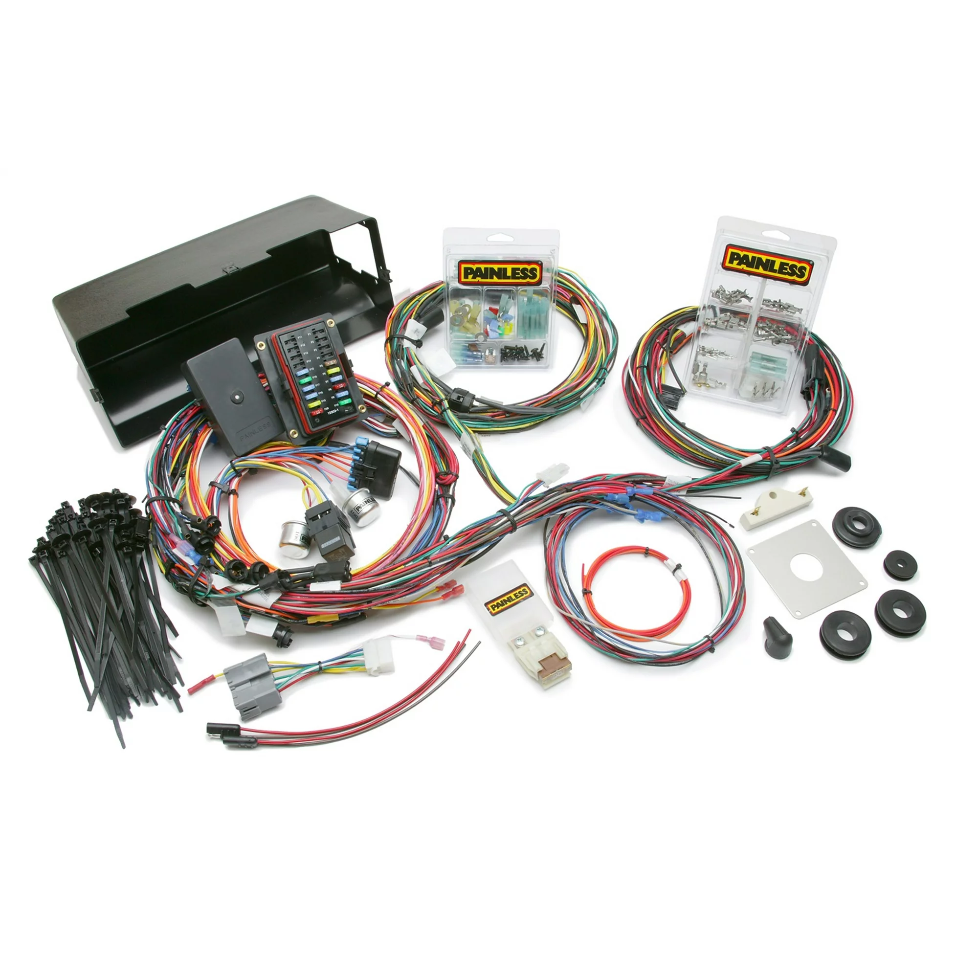 Painless Performance 10114 PAN10114 66-77 BRONCO 23-CIRCUIT HARNESS W/O SWITCHES Fits select: 1966-1977 FORD BRONCO