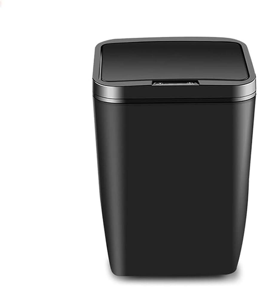 Automatic Intelligent Induction Trash Can Household Kitchen Bedroom Bathroom Trash Plastic Bin 12L
