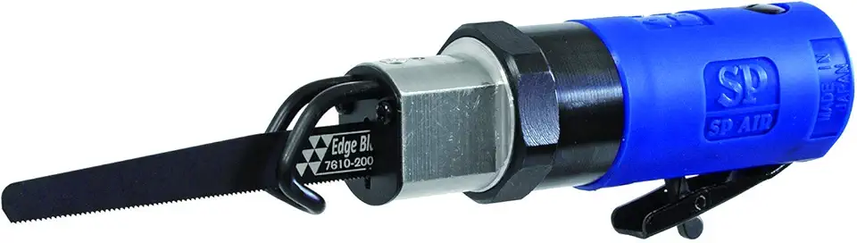 SP Air Corporation SP-7620 Short Reciprocating Air Saw, 7,500 SPM, Gear Driven Operating System