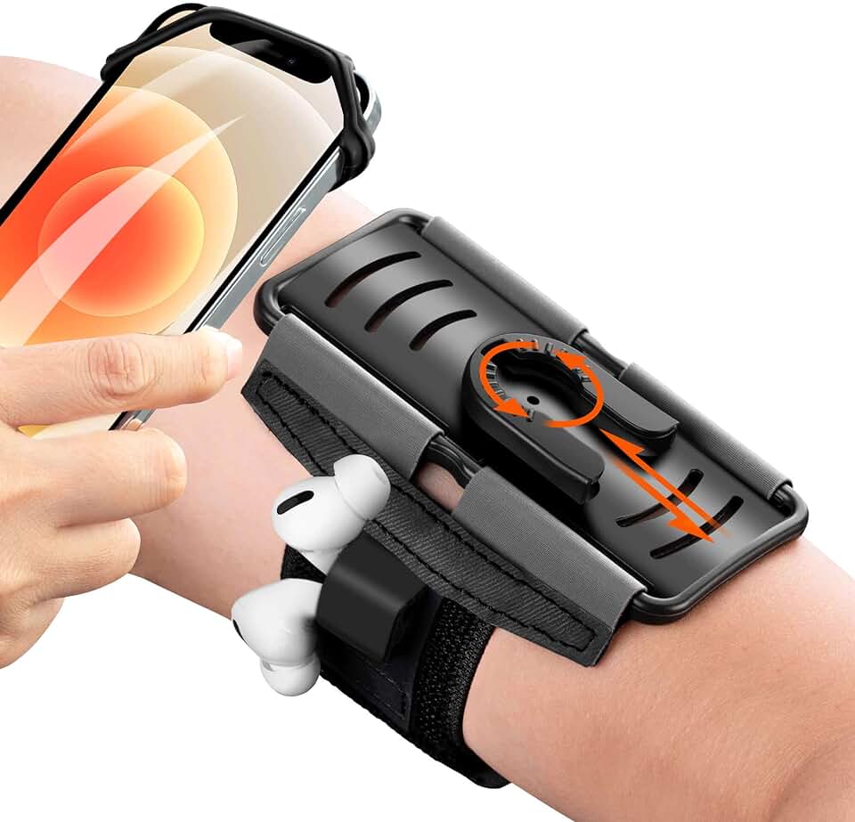 50 Pack Cell Phone Holder Armband : Reflective & Adjustable Wristband Strap Arm Bands Case Compatible with iPhone 15 14 13 12 11 Mini Pro Max Plus Samsung Galaxy Pixel for Workout Exercise Sports