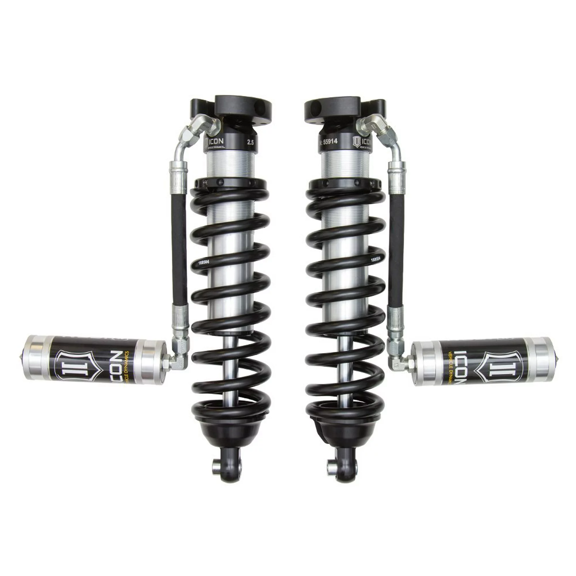 ICON Vehicle Dynamics 1995-2004 Fits Toyota Tacoma Travel Remote Reservoir Coilover Kit 58715