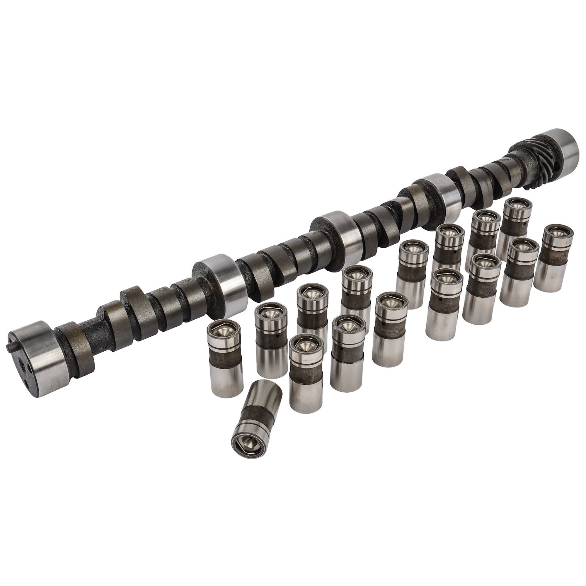 JEGS 200107 Hydraulic Flat Tappet Camshaft & Lifters 1957-1985 Chevy 262-400 Lif