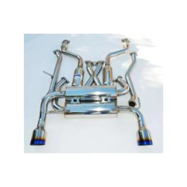 Invidia  Single Layer Titanium Tip Cat-back Exhaust for 2007 Plus Infiniti G37 Coupe Gemini