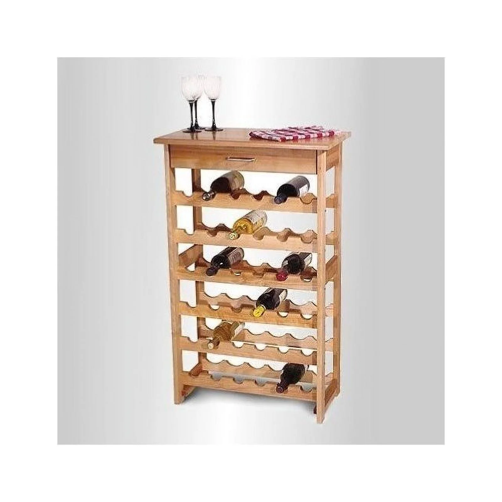 Pemberly Row 36 Bottle Wine Rack