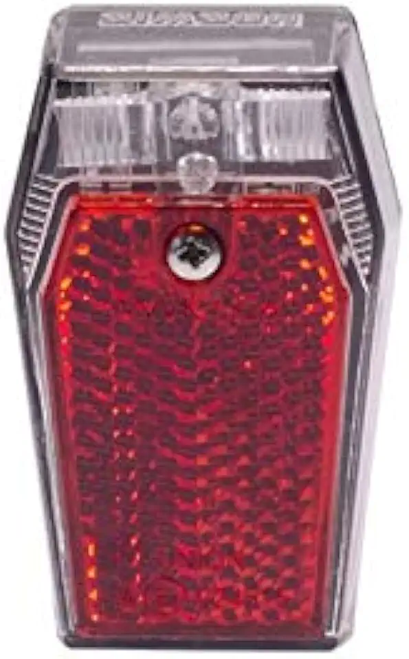 Simson Bicycle Parts Battery Mudguard Tail Light Mini, Clear