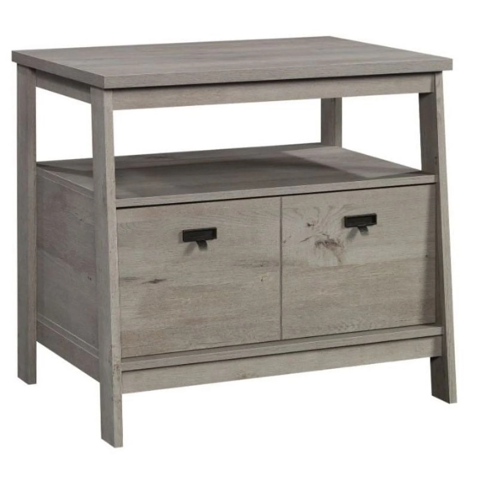 Pemberly Row Engineered Wood Lateral File Cabinet in Mystic Oak Finish