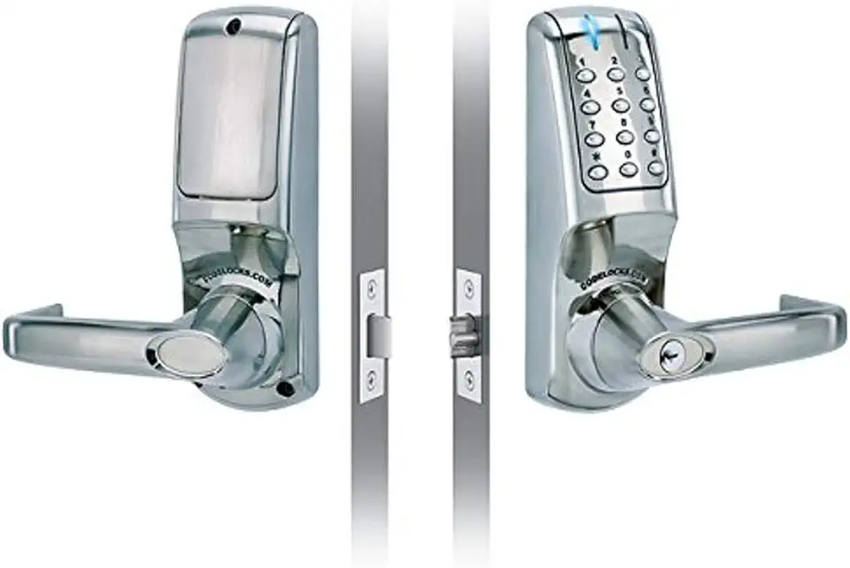 CODELOCKS CL5210 Electronic Lever Set with 70 mm Latch, Motor Actuator