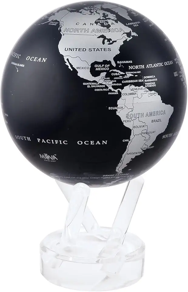 MOVA Globe Metallic Black and Silver 4.5