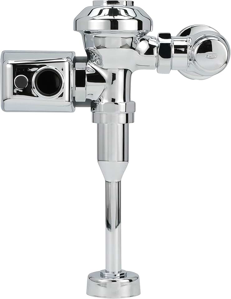 Zurn ZER6003AV-ULF-CPM AquaVantage AV ZER Exposed Sensor Diaphragm Flush Valve with 0.125 GPF and Metal Cover in Chrome