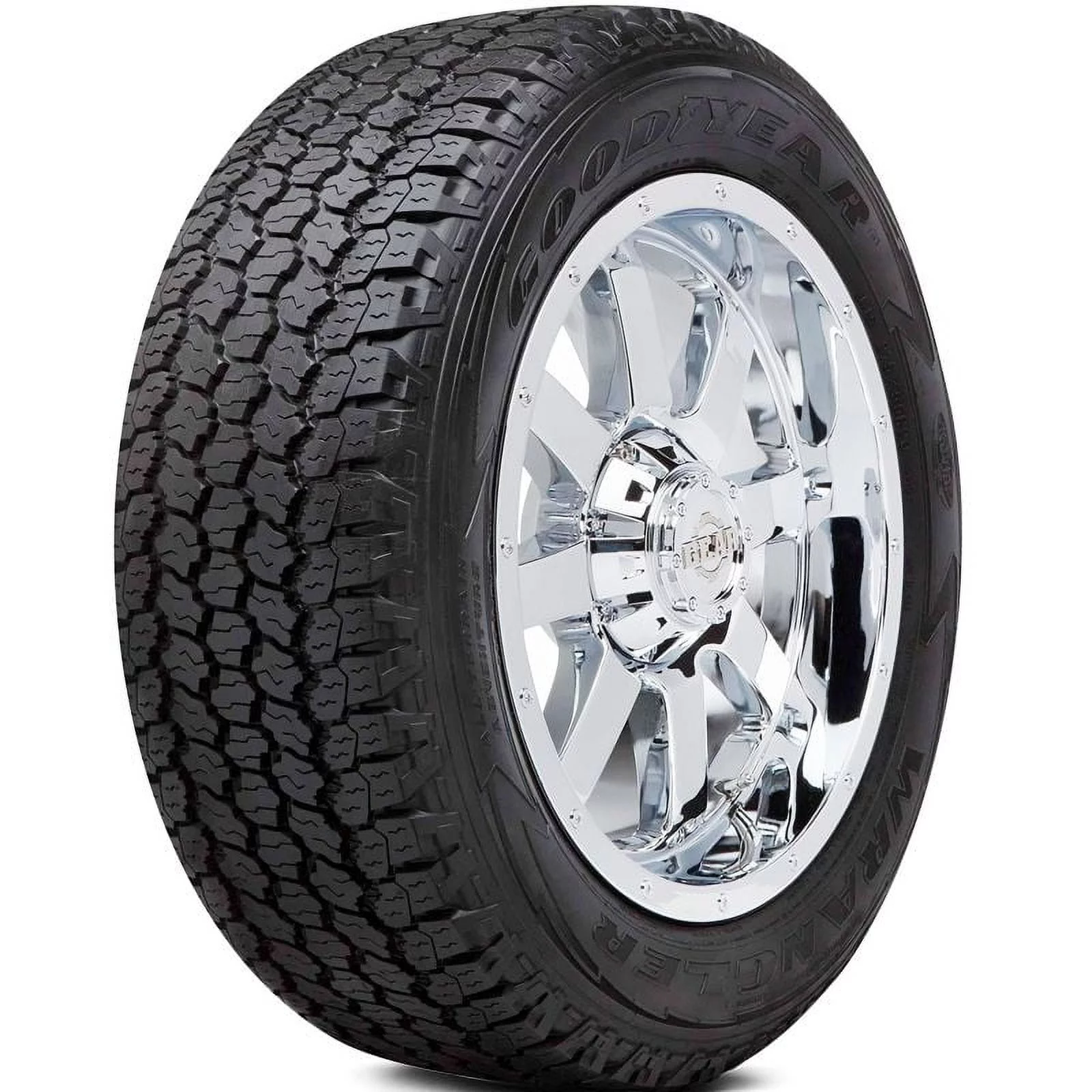 Pair of 2 Goodyear Wrangler All Terrain Adventure With Kevlar 255/70R18 113T A/T Tires 758074707 / 255/70/18 / 2557018 Fits: 2012-20 Jeep Wrangler Unlimited Sahara, 2021-23 Jeep Wrangler Unlimited Sahara High Altitude