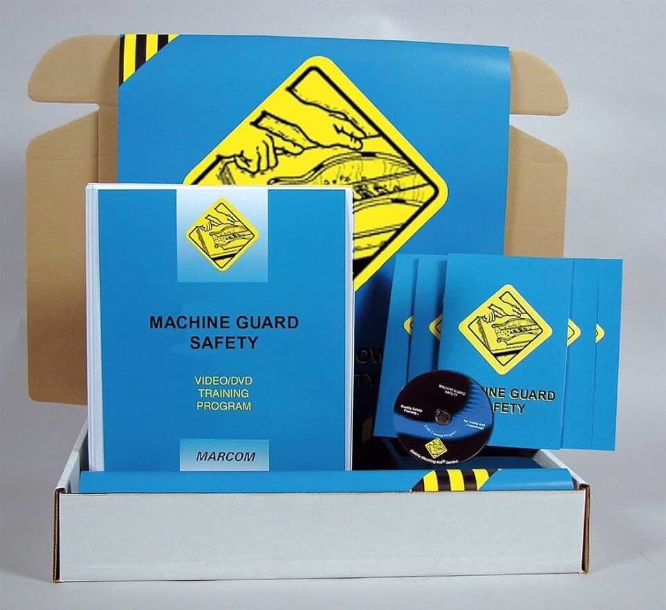 K000MGD9SM Machine Guard Safety, DVD Training Kit, Spanish