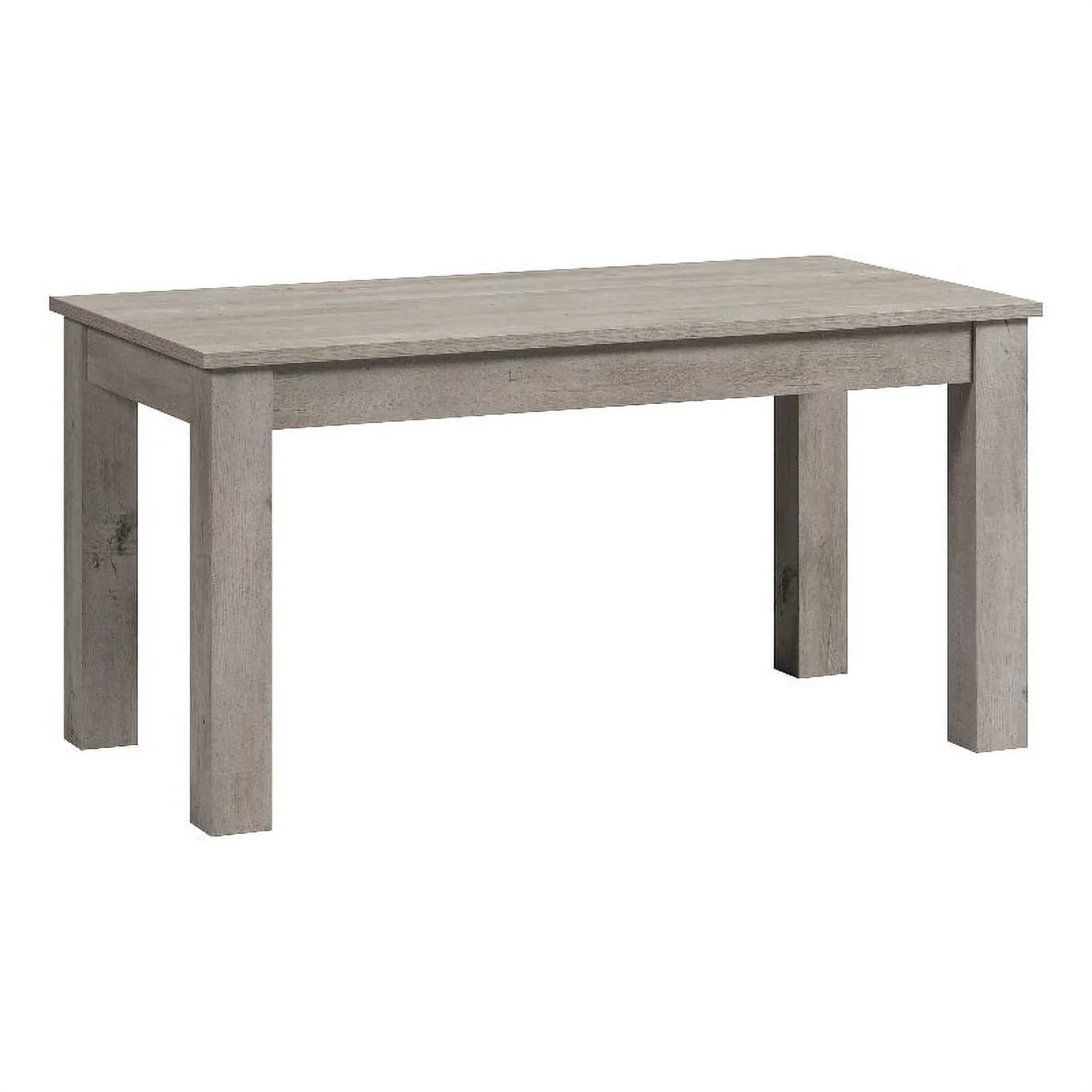 Pemberly Row Engineered Wood Table Desk in Mystic Oak Finish