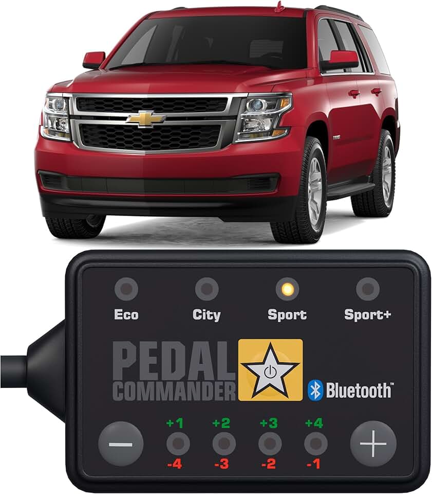 PEDAL COMMANDER for Chevrolet Tahoe 2007-2020 Throttle Response Controller Fits: Base, LS, LT, LTZ, RST, Chevy Tahoe Accessories
