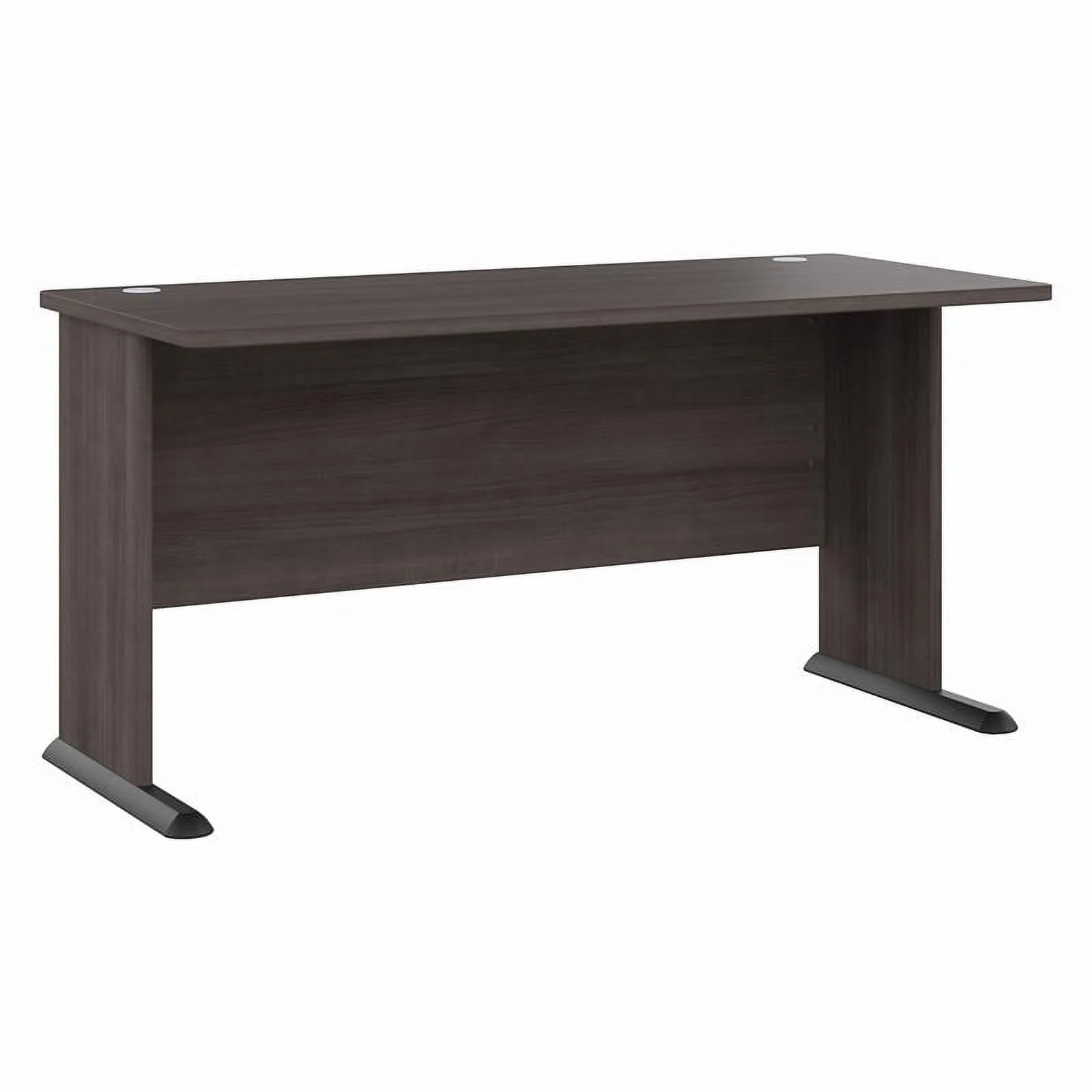 Pemberly Row 60W Computer Desk in Storm Gray - Engineered Wood