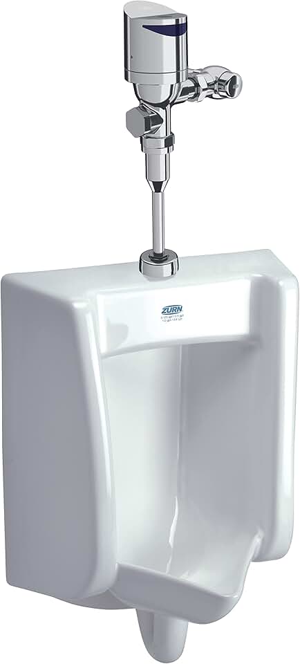 Zurn Z.UR2.S.TM Zurn One Battery Powered Sensor Urinal System with Top Mount 0.5 GPF Flush Valve