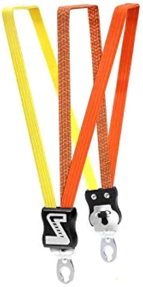 Simson Bicycle Accessories Lashing Strap Luggage Fixed Easy Installation Orange & Yellow, Clear