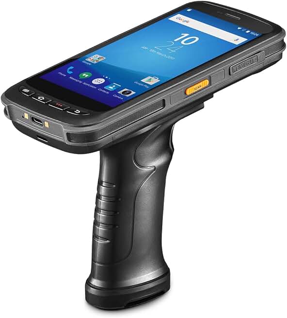 Archer Products Handheld Data Terminal Mobile Computer with 1D & 2D Barcode Scanner, 3G 4G WiFi BT GPS, Ergonomic Pistol Grip, 5.2'' FHD Screen, 13MP Camera, 8000mAH Battery