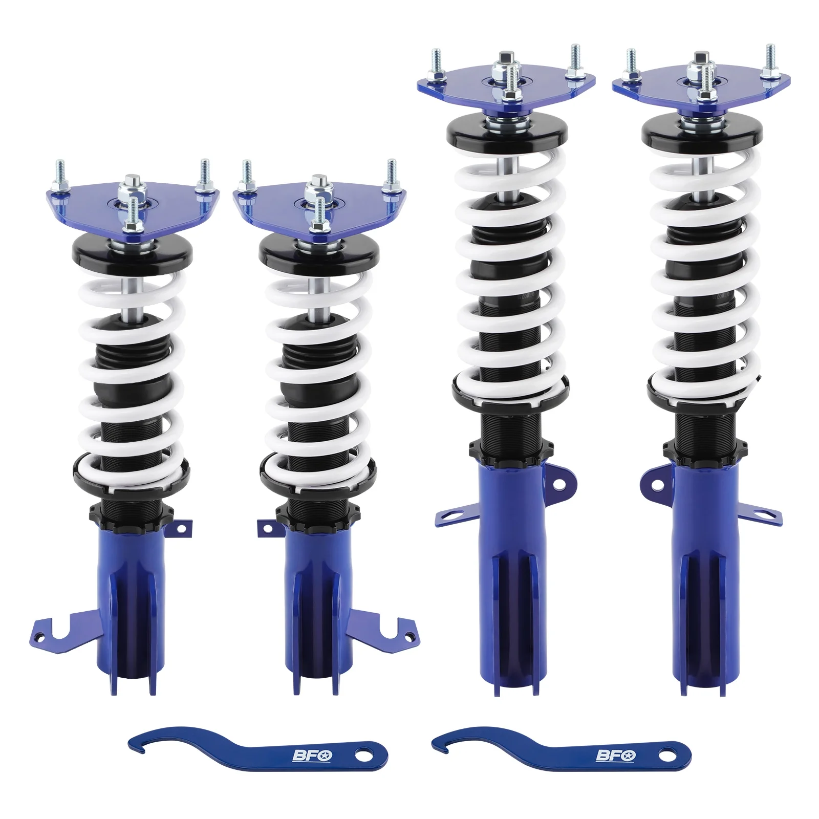 BFO Lowering Spring Suspension For Toyota Corolla E90 E100 E110 88-99 Tuning Fits select: 1998-1999 TOYOTA COROLLA VE/CE/LE, 1997 TOYOTA COROLLA BASE/CE