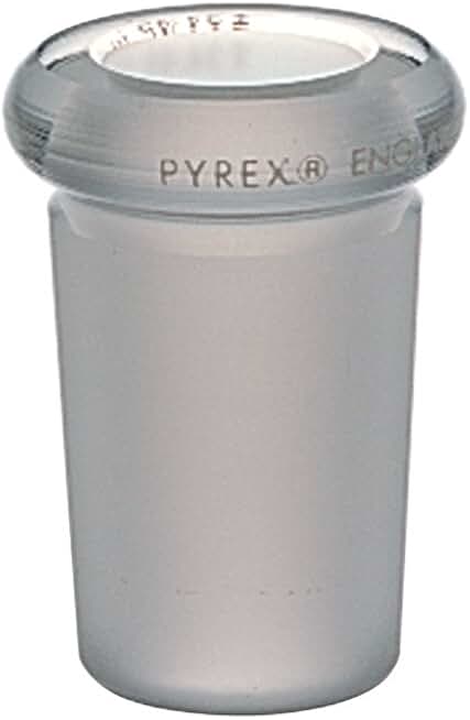 Corning Pyrex Borosilicate Glass Bushing Type Adapter with 34/45 Standard Taper Outer Joint and 24/40 Standard Taper Inner Joint (Case of 12)