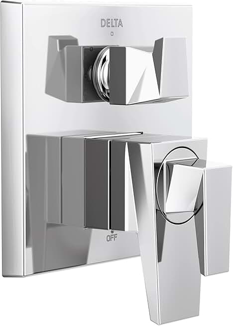 Delta Faucet T27843-PR Trillian Shower Trim with Diverter, Lumicoat Chrome