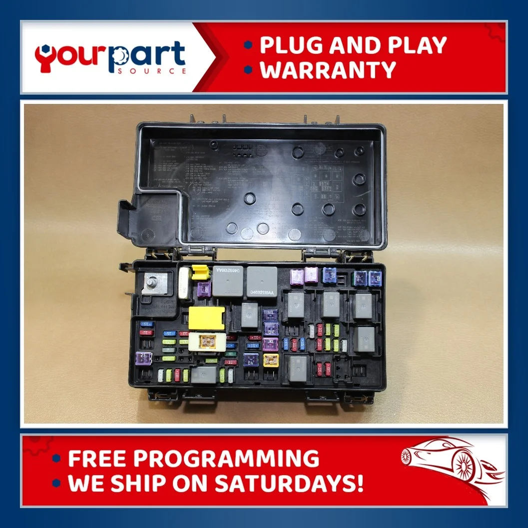 17-18 JEEP WRANGLER OEM TIPM TEMIC TOTALLY INTEGRATED FUSE BOX 68303924 REBUILT TIPM