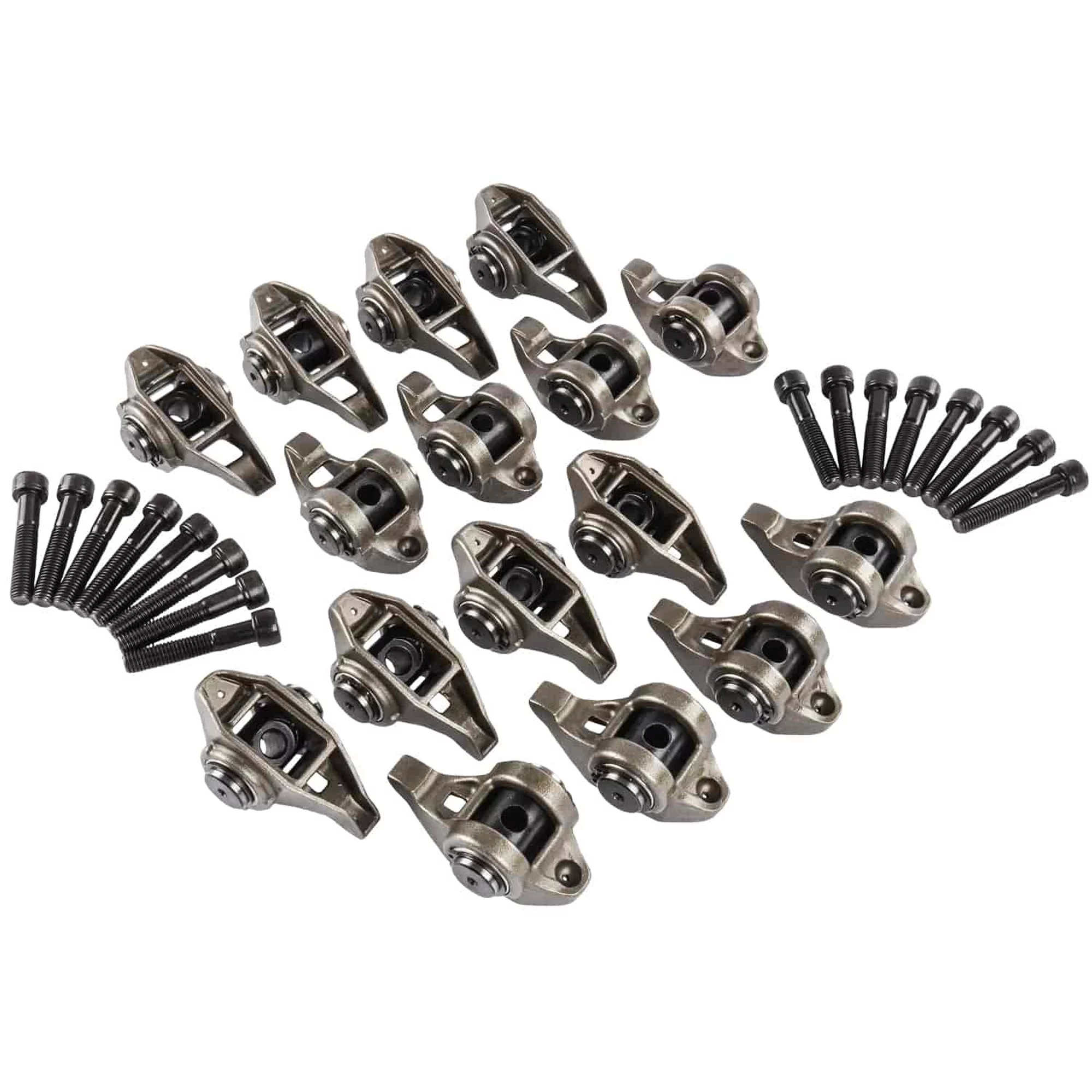 JEGS 20959 LS Series Rocker Arms Set Offset Intake Rockers Ratio: 1.7 OEM # 1256