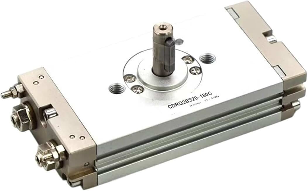 Compact Rotary Actuator CRQ2 Rack & Pinion Type Air Pneumatic Cylinder CRQ2BS20-90 CDRQ2BS20-90 CRQ2BS20-180 CDRQ2BS20-180 C 1Pcs(CDRQ2BS20-90)
