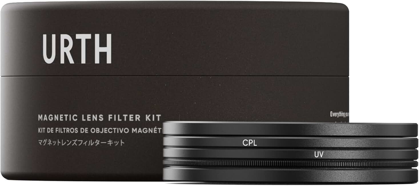 Urth 95mm 2-in-1 Magnetic Lens Filter Kit (Plus+) - UV, Circular Polarizing (CPL), Multi-Coated Optical Glass, Ultra-Slim Camera Lens Filters